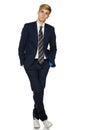 Young man in suit Royalty Free Stock Photo