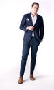Young man in suit. Royalty Free Stock Photo
