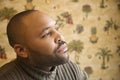 Young Man with Thoughtful Gaze Royalty Free Stock Photo