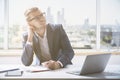 Young man using smartphone Royalty Free Stock Photo