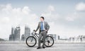 Young man wearing business suit and tie Royalty Free Stock Photo