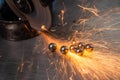 A young man welder Royalty Free Stock Photo