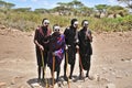 Young Masai men