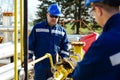 The mechanic , operator production gas, oil, gas industry