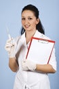 Young medical student Royalty Free Stock Photo