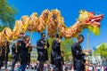 Chinese dragon at Varna city Carnival street parade