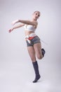 Young modern ballerina Royalty Free Stock Photo