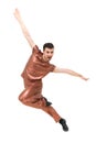 Young modern dancer showing some movements Royalty Free Stock Photo