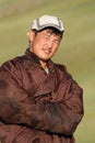 Young mongolian man