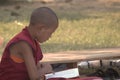 A young monk at Bodhgaya