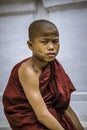 Young Monk in Shwe Yan Pyay Monastery School, Myanmar
