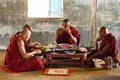 Young monks, Myanmar