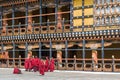 Young monks at Rinpung Dzong