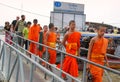 Young Monks at Tha Tien Pier