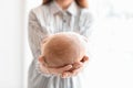 Young mother holding her newborn baby Royalty Free Stock Photo