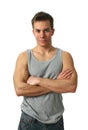 Young Muscular Man Royalty Free Stock Photo