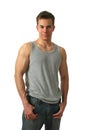 Young Muscular Man Royalty Free Stock Photo