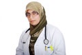 Young muslim doctor