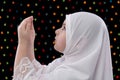 Young Muslim Girl Prayer Royalty Free Stock Photo