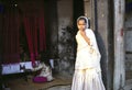 Young Muslim girl in the silk weaving district