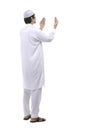 Young muslim man praying Royalty Free Stock Photo