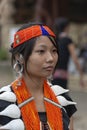 Young Naga Girl Portrait at Hornbill festival,Kohima,Nagaland,India on 1st December 2013