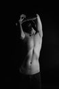 Young nude man dancer Royalty Free Stock Photo