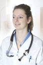 Young nurse with Stethoscope