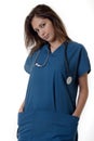 Young nursing student Royalty Free Stock Photo