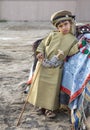 Young omani boy in traditional clothing Royalty Free Stock Photo