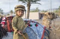 Young omani boy in traditional clothing Royalty Free Stock Photo