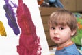 Young painter Royalty Free Stock Photo