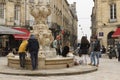 Young people in Bordeaux, France