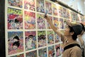 Tokyo manga comics Royalty Free Stock Photo