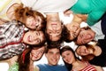 Young people having fun summer holidays. Royalty Free Stock Photo