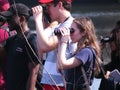 Students Birdwatching In A Park In New Jersey, Editorial Royalty Free Stock Photo