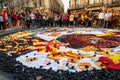 Barcelona, Spain 08 October, protest against the independence of Catalonia