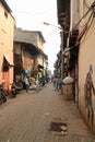 A street in Dharavi