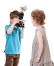 Young Photographer Royalty Free Stock Photo