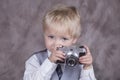 Young photographer Royalty Free Stock Photo