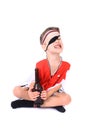 Young pirate boy Royalty Free Stock Photo