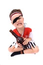 Young pirate boy Royalty Free Stock Photo