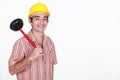 Young plumber Royalty Free Stock Photo