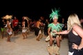 Young Polynesian Pacific Island Tahitian Men Dancers