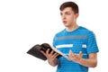 Young preacher Royalty Free Stock Photo