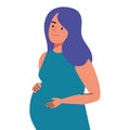 young pregnancy woman