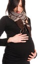 Young pregnant woman Royalty Free Stock Photo