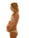 Young pregnant woman Royalty Free Stock Photo