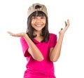 Young Preteen Asian Girl With A Cap IX