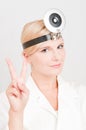 Young professional female doctor Royalty Free Stock Photo